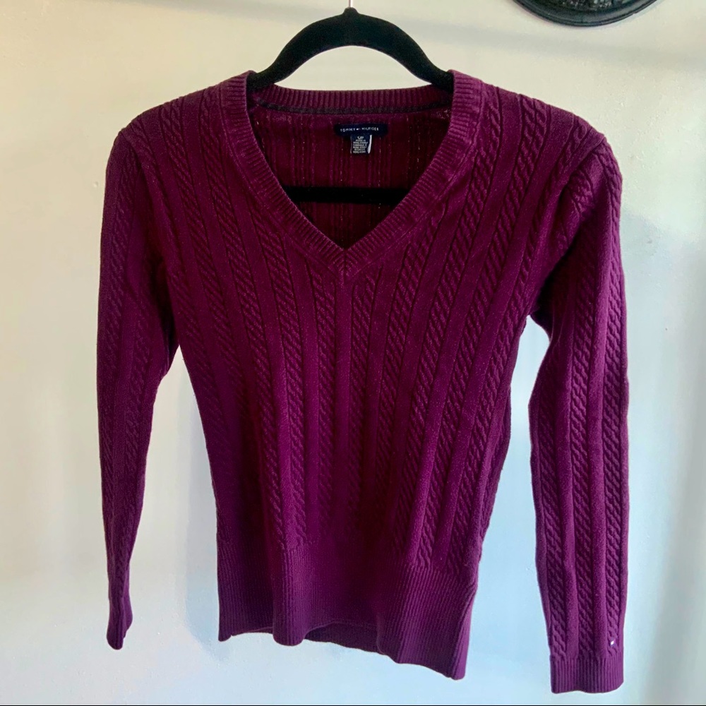 100% cotton cable-knit sweater for women